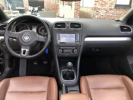Volkswagen Golf "Cabriolet"Navi/cruise/leder/pdc/airco/NIEUW