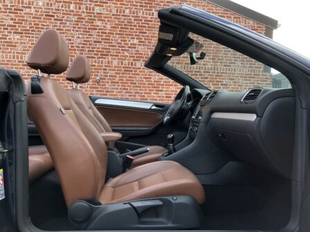 Volkswagen Golf "Cabriolet"Navi/cruise/leder/pdc/airco/NIEUW