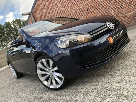 Volkswagen Golf "Cabriolet"Navi/cruise/leder/pdc/airco/NIEUW