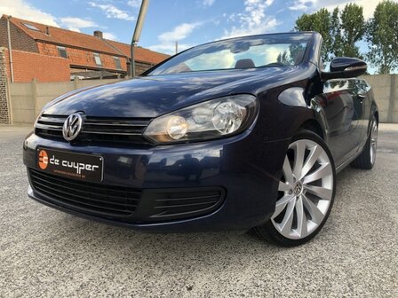 Volkswagen Golf "Cabriolet"Navi/cruise/leder/pdc/airco/NIEUW