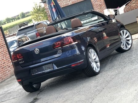 Volkswagen Golf "Cabriolet"Navi/cruise/leder/pdc/airco/NIEUW