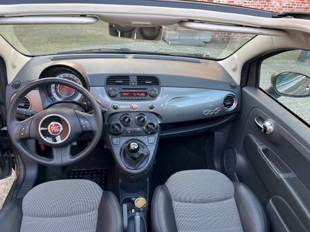 Fiat 500c 1.2i"GARANTIE" benzine/airco/carbrio/TOPSTAAT/2012