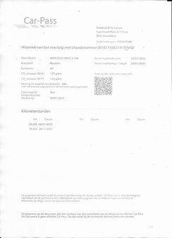 Mercedes A160 "NIEUWSTAAT" Navi/pdc/Camera/39 000km/2020