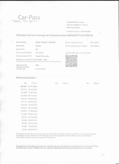 Fordt Transit Custom "5 plaatsen"lichte vracht/trekhaak/2017
