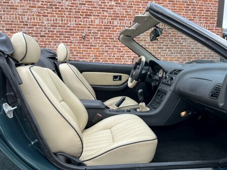 MG F 1.8i 145pk &quot;110 000km&quot; British Green/leder/hardtop/1998!