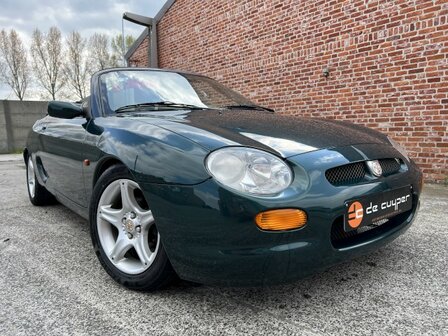 MG F 1.8i 145pk &quot;110 000km&quot; British Green/leder/hardtop/1998!