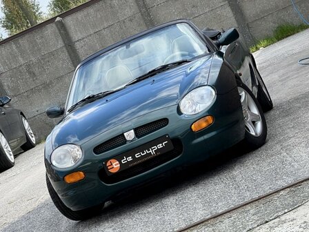 MG F 1.8i 145pk &quot;110 000km&quot; British Green/leder/hardtop/1998!