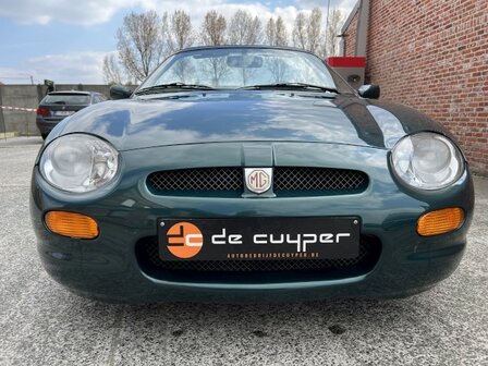 MG F 1.8i 145pk &quot;110 000km&quot; British Green/leder/hardtop/1998!