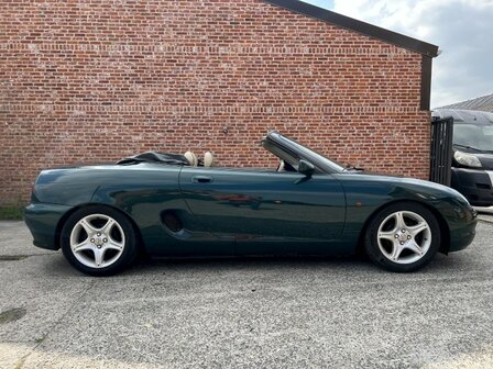 MG F 1.8i 145pk &quot;110 000km&quot; British Green/leder/hardtop/1998!