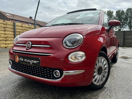 Fiat 500c &quot;HYBRIDE&quot; Navi/DAB/pdc/1ste eigenaar/1500km/2021