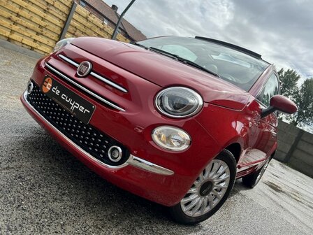 Fiat 500c &quot;HYBRIDE&quot; Navi/DAB/pdc/1ste eigenaar/1500km/2021