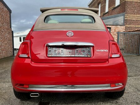 Fiat 500c &quot;HYBRIDE&quot; Navi/DAB/pdc/1ste eigenaar/1500km/2021