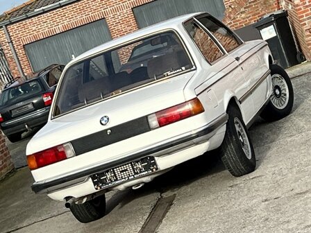 Bmw 315i E21 coup&eacute; &quot;1ste eigenaar&quot; Alpine-white/oh-boek/1983