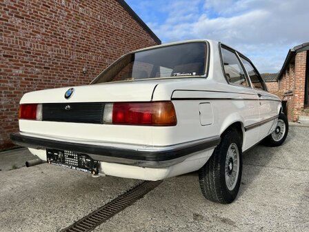 Bmw 315i E21 coup&eacute; &quot;1ste eigenaar&quot; Alpine-white/oh-boek/1983