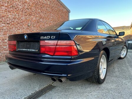 Bmw 840ci V8 &quot;1ste EIGENAAR&quot; youngtimer/oh-boek/NIEUWSTAAT