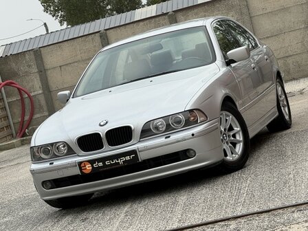 Bmw 520d &quot;GEKEURD&quot; leder/cruise/XENON/pdc/clima/2002