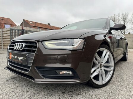 Audi a4 avant &quot;NIEUWSTAAT&quot; Navi/xenon/pano/leder/oh-boek