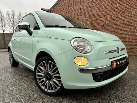 Fiat 500 1.2i &quot;GARANTIE&quot; panodak/airco/115 000km/euro6
