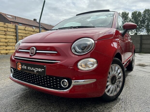 Fiat 500c "HYBRIDE" Navi/DAB/pdc/1ste eigenaar/1500km/2021