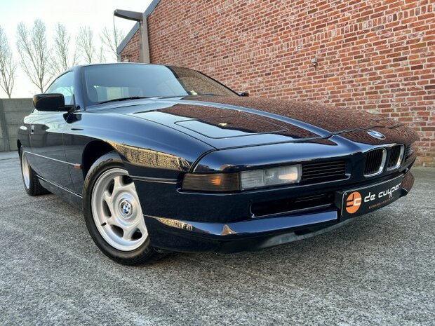 Bmw 840ci V8 "1ste EIGENAAR" youngtimer/oh-boek/NIEUWSTAAT