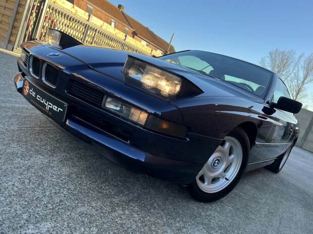 Bmw 840ci V8 "1ste EIGENAAR" youngtimer/oh-boek/NIEUWSTAAT