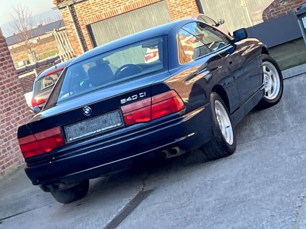 Bmw 840ci V8 "1ste EIGENAAR" youngtimer/oh-boek/NIEUWSTAAT