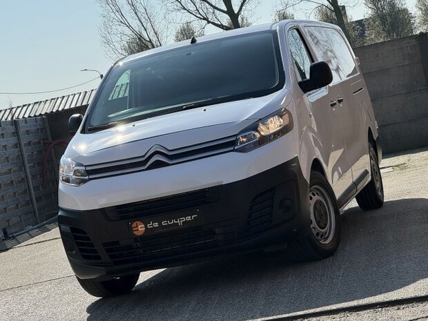 Citroen Jumpy "DUBBELE SCHUIFDEUR"3zitplaatsen/L3/euro6/2021